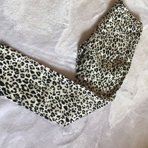 Leopard print pants
